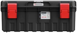 Prosperplast Werkzeugbox X BLOCK ALU LOG | Schwarz