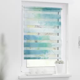 Doppelrollo Duo Rollo Motiv Aquarell | Mehrfarbig