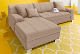 DOMO collection Ecksofa Turah | Beige