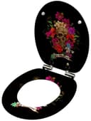 Sanilo WC-Sitz Day of the Dead, mit Absenkautomatik | Schwarz 4