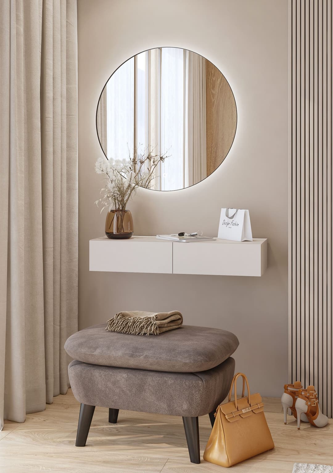 OTTO home Schminktisch Jukon | Beige