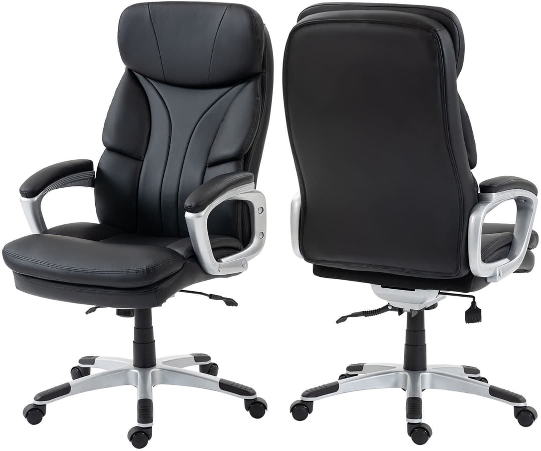 Duo Collection Chefsessel Theodor XXL | Schwarz