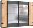 Wimex Schwebetürenschrank Stockholm | Holztöne