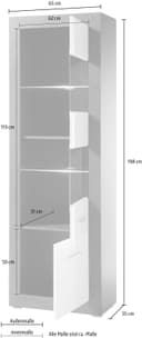 Home affaire Vitrine Etero | Mehrfarbig 5