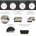 DOMO collection Wohnlandschaft Brandon | Grau 3