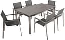 Garden Pleasure Garten-Essgruppe SIENNA | Grau