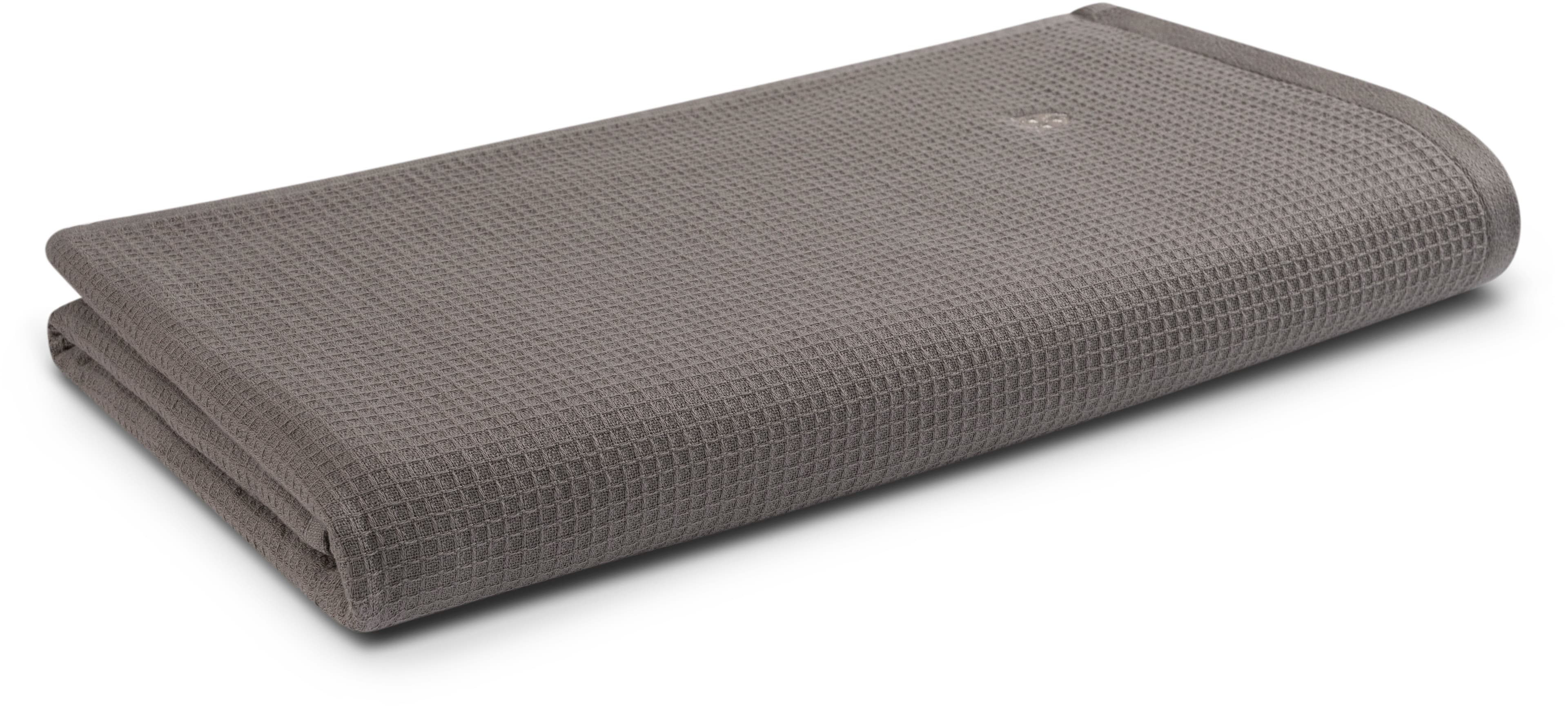 ROSS Saunatuch Waffelpique | Braun