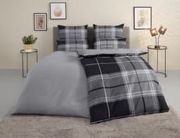 TOM TAILOR HOME Wendebettwäsche Eric | Grau