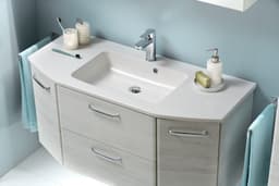 Saphir Quickset 936 Waschtisch | Weiß