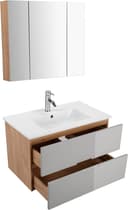welltime Badmöbel-Set Lund | Braun 4