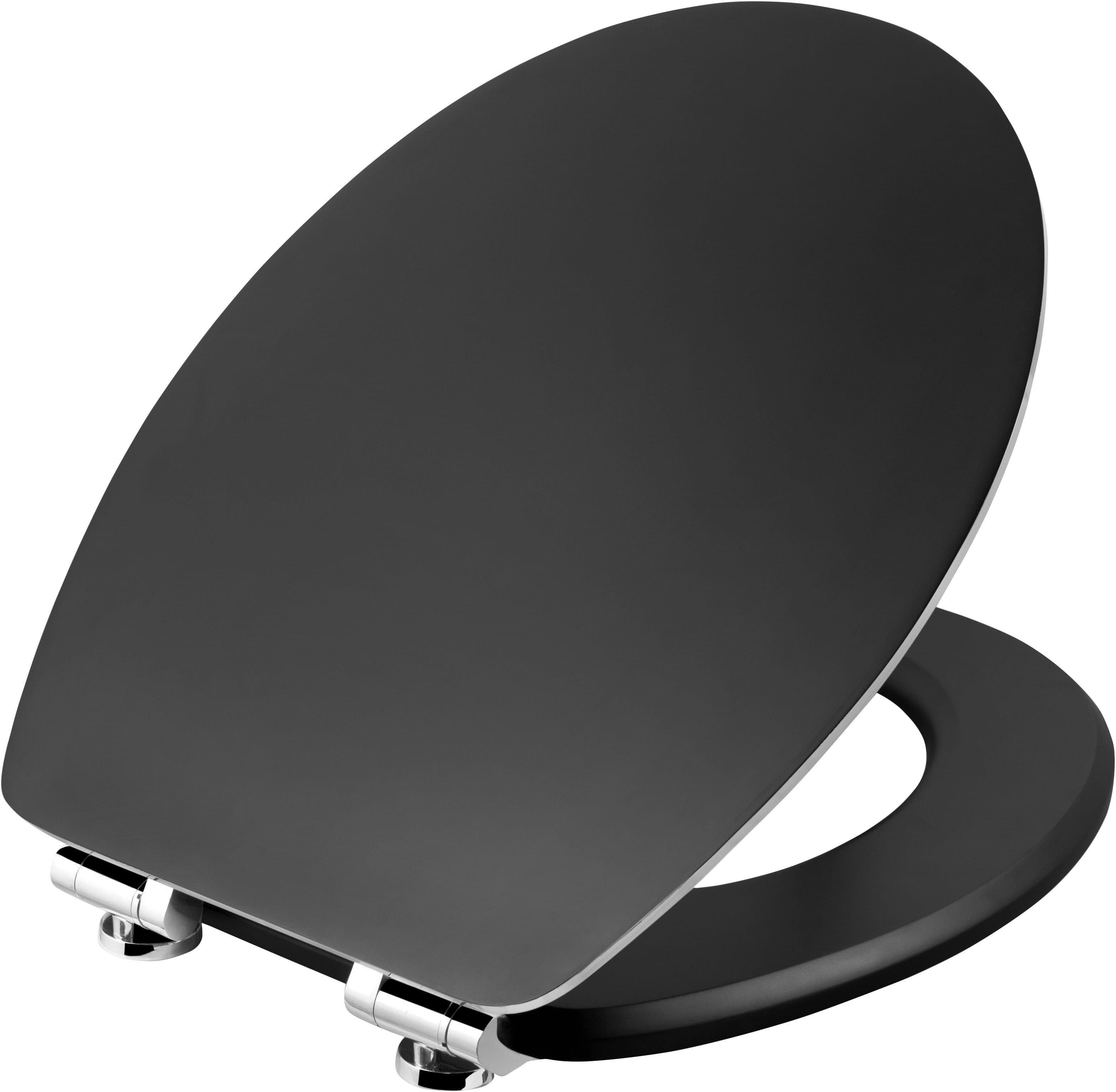 CORNAT WC-Sitz Steel | Schwarz
