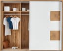 Schlafkontor Schwebetürenschrank Capri | Holztöne 4