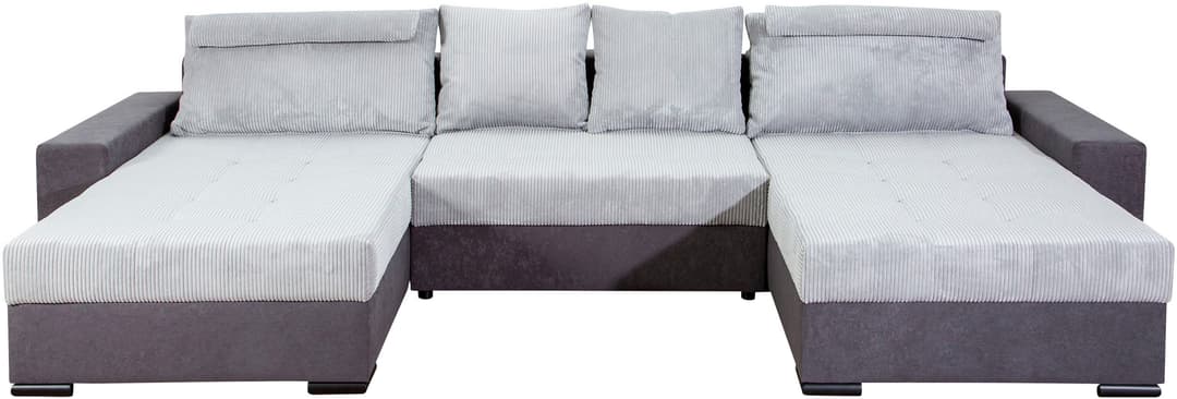 COLLECTION AB Wohnlandschaft Josy XXXL-Relax U-Form | Grau