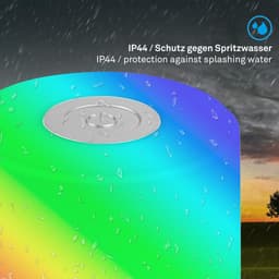 Briloner Leuchten Tischleuchte SMAL | Silber