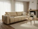 OTTO home Schlafsofa YLVAA | Beige 5
