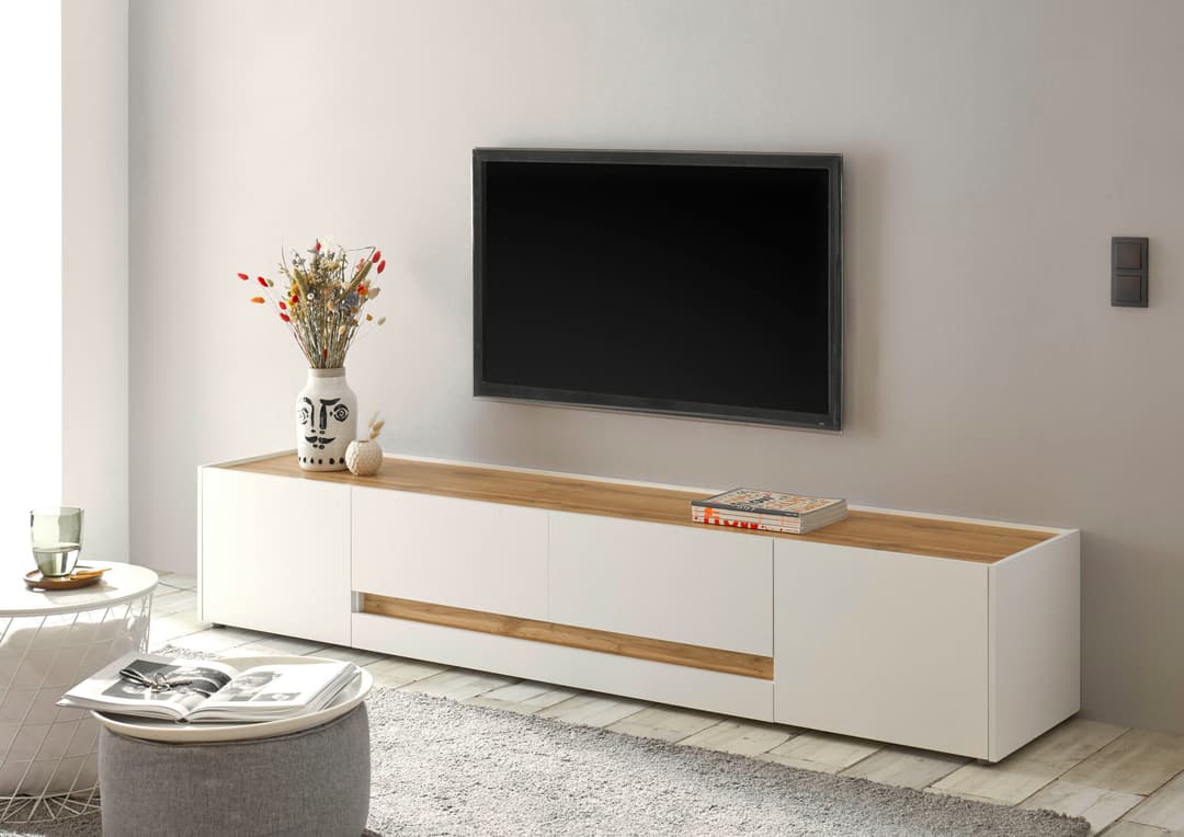 Home affaire Lowboard City/Giron | Weiß