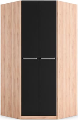 priess Eckkleiderschrank Barcelona | Holztöne