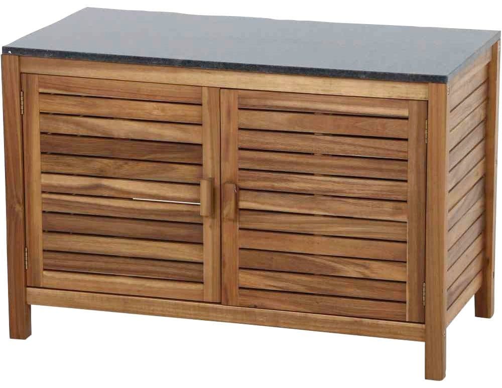 Siena Garden Gartentisch Riva | Holztöne