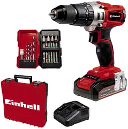 Einhell TE-CD 18/2 Li-i +22 Akku-Schlagbohrschrauber | Rot