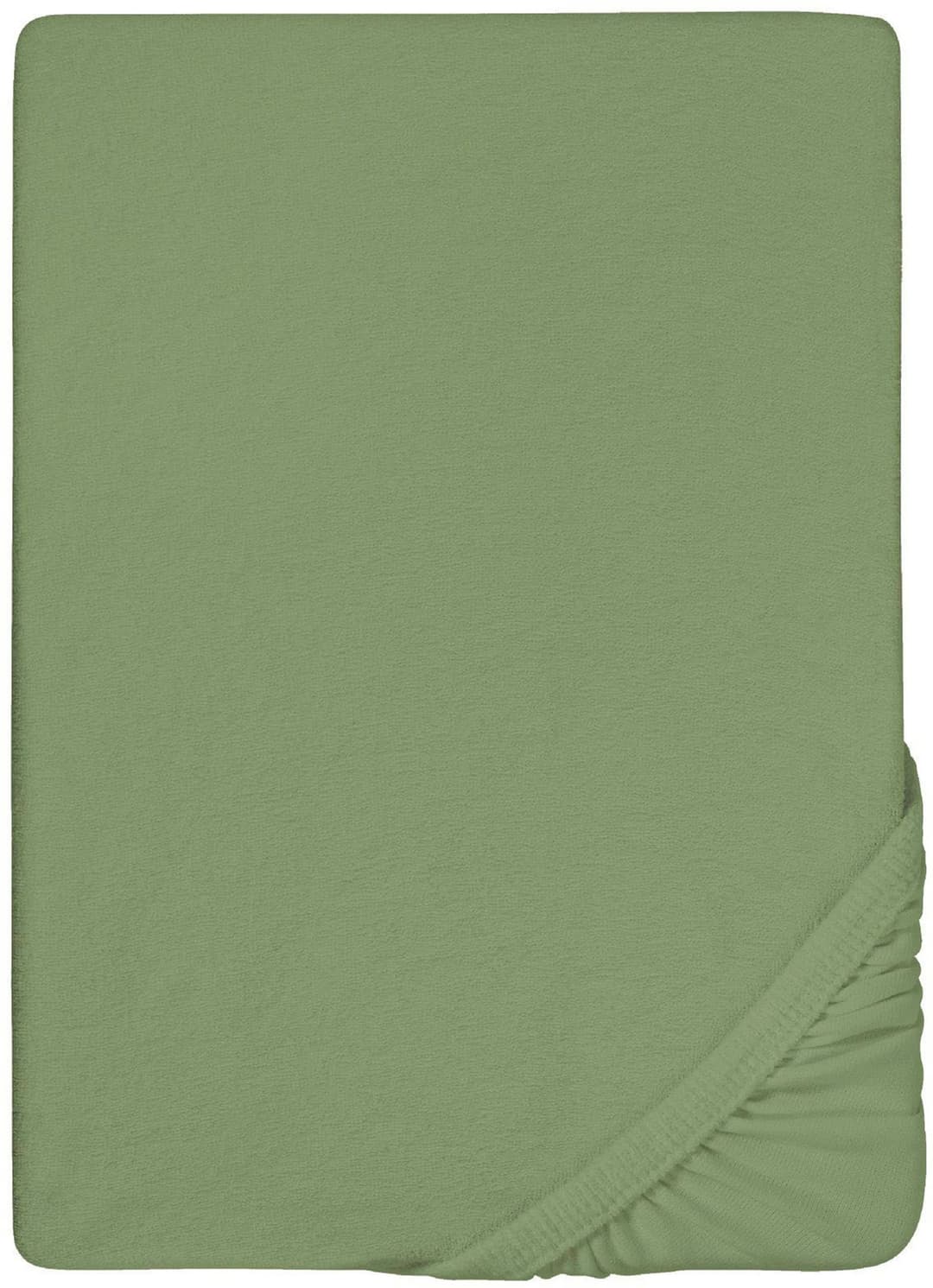 Biberna Spannbettlaken Pepe | Grün