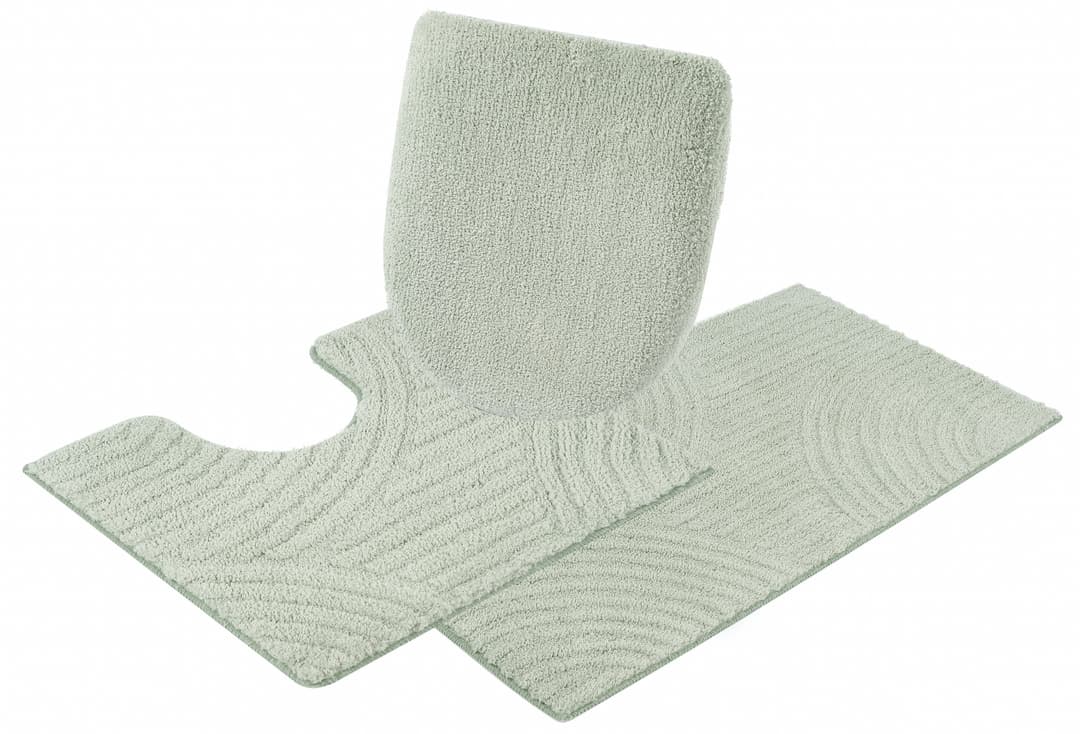 OTTO home Badematte Ognon 3-tlg. Set | Grün