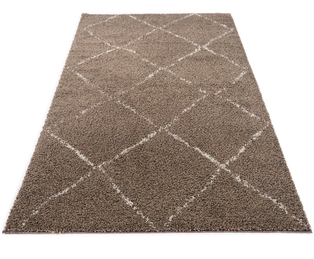 OCI DIE TEPPICHMARKE Hochflor-Teppich Stockholm | Braun
