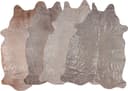 LUXOR living Rinderfell Deluxe Fellteppich | Mehrfarbig