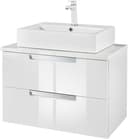 welltime Waschtisch Malibu, 80 cm Breite | Weiß