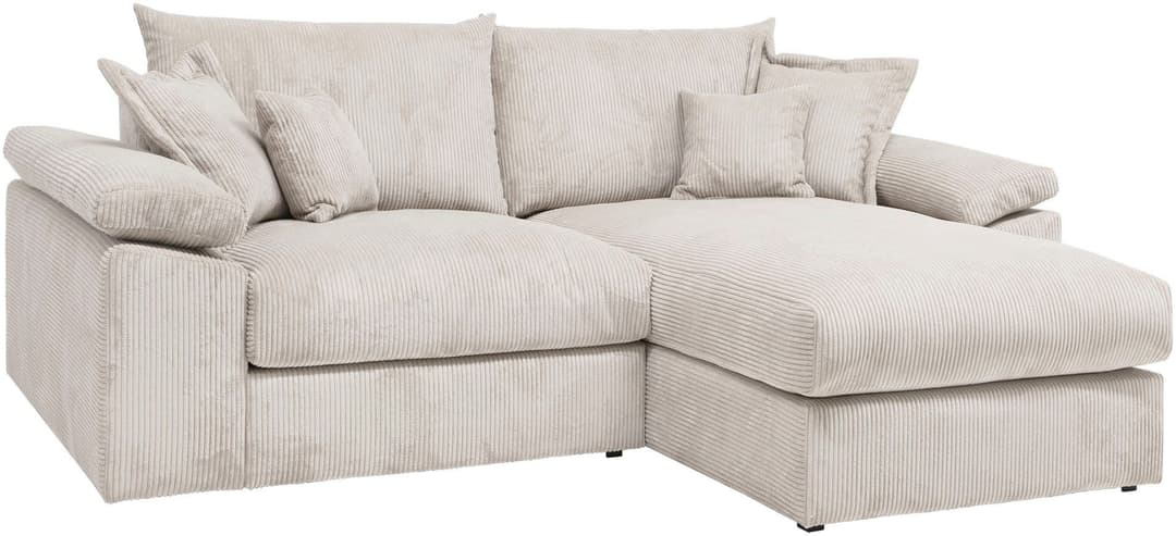 Home affaire Ecksofa Soft&Cosy XL L-Form | Beige