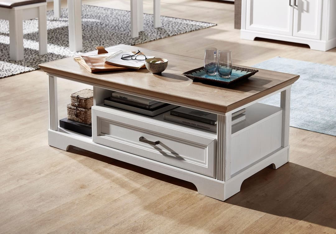 Innostyle Couchtisch Jasmin | Weiß