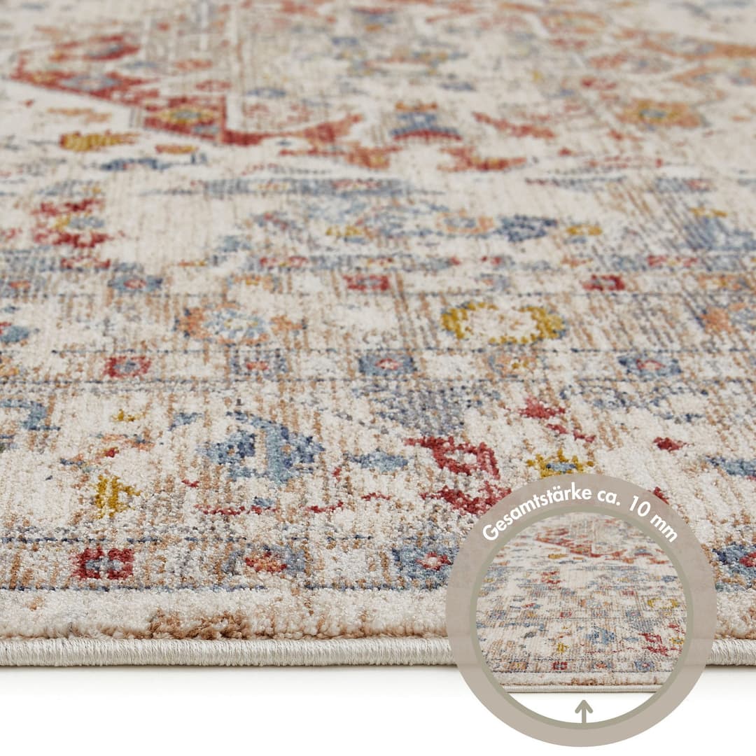 LUXOR living Teppich Rocco | Mehrfarbig