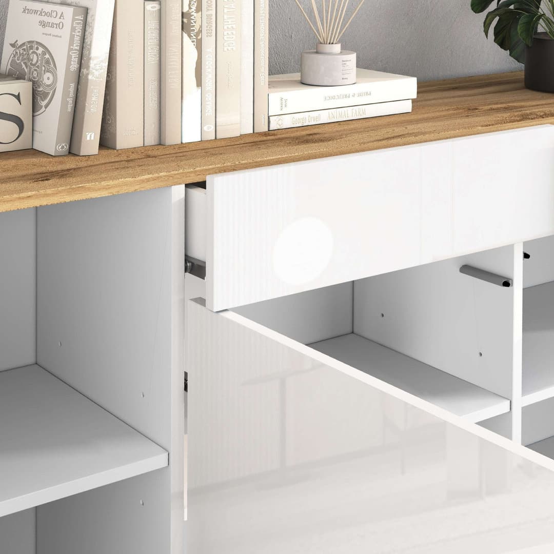 OTTO home Sideboard GARDA | Weiß