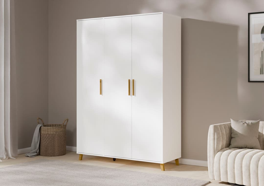 rauch Drehtürenschrank SHINJO | Weiß