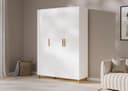 rauch Drehtürenschrank SHINJO | Weiß 2