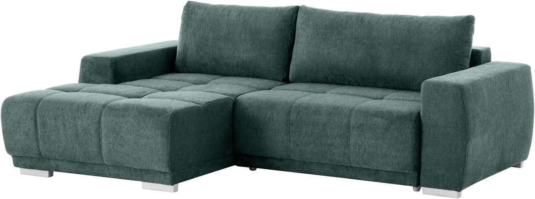 Home affaire Ecksofa Bolero L-Form | Grün