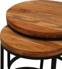 byLIVING Beistelltisch Selma | Holztöne 4