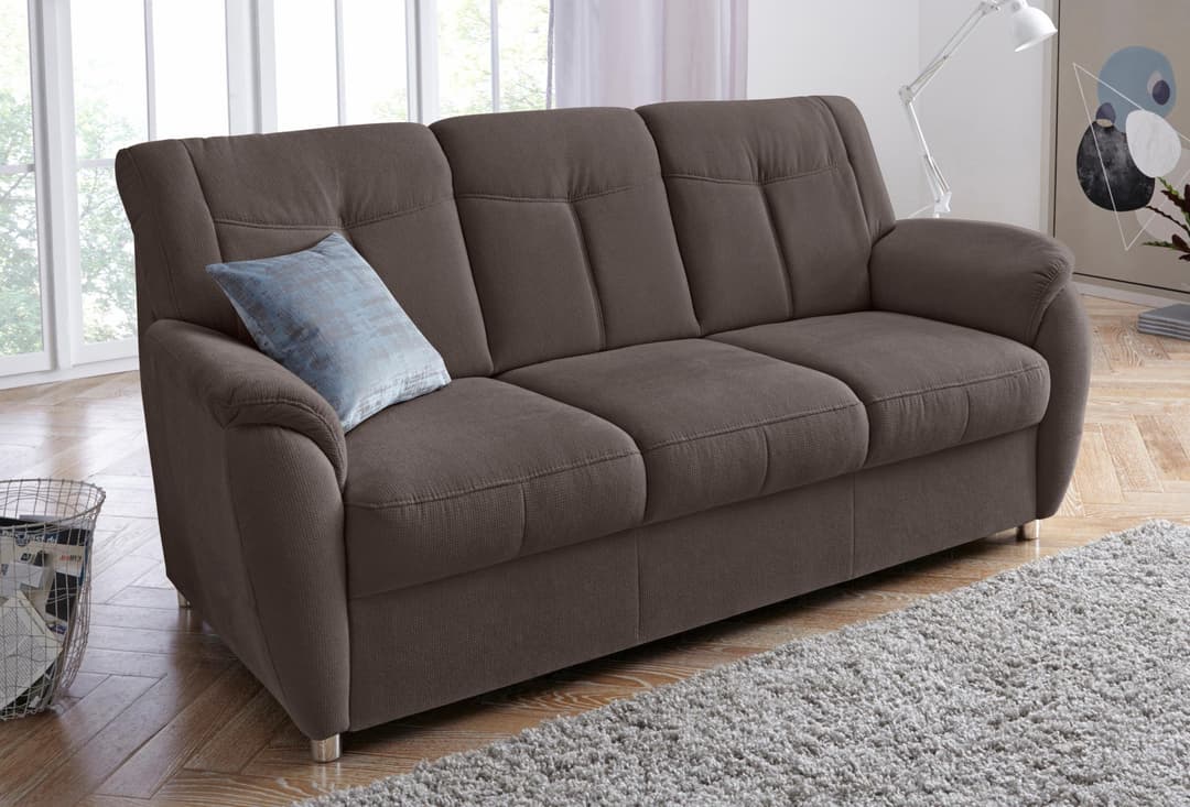 sit&more 3-Sitzer Sonoma | Braun