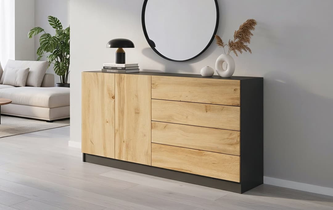 borchardt Möbel Sideboard Vaasa | Holztöne