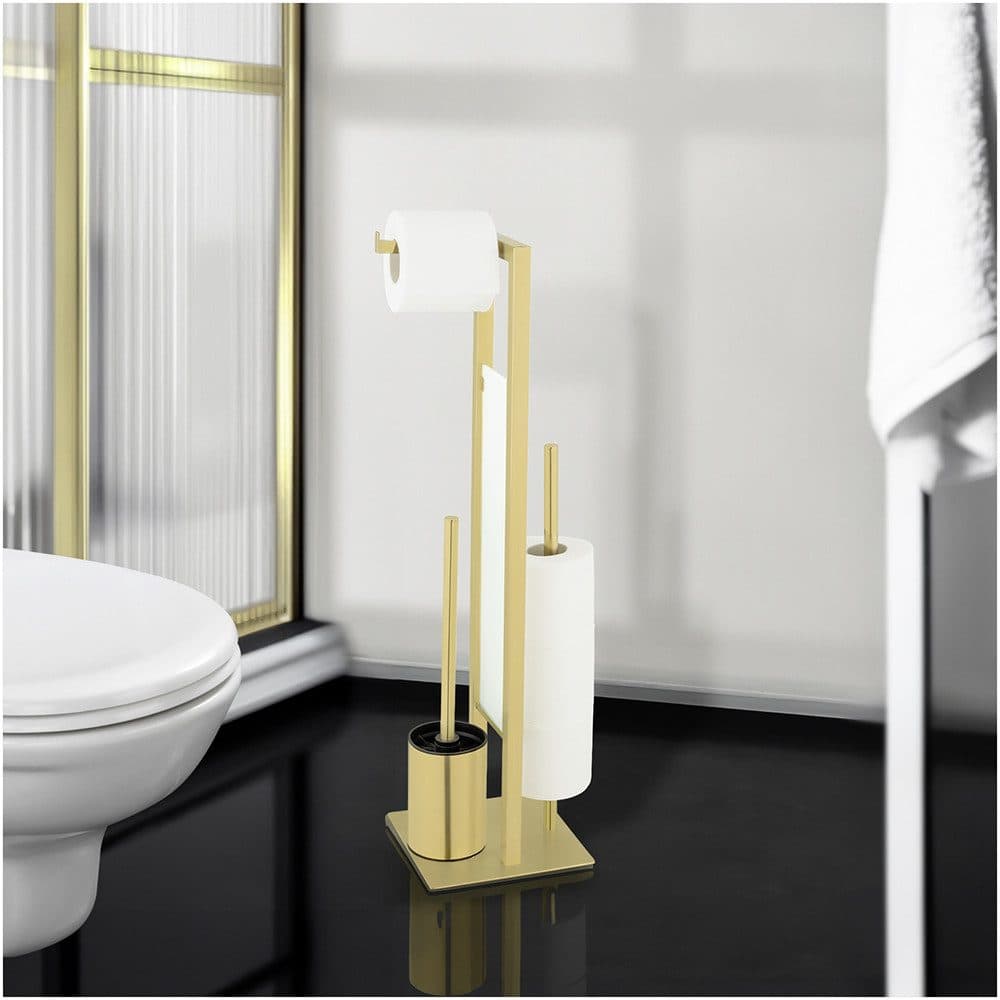 WENKO WC-Garnitur Rivalta | Gold