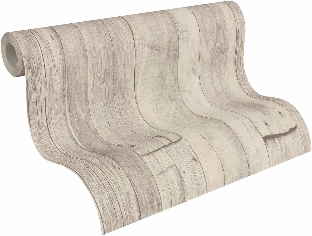 living walls Vliestapete Best of Wood`n Stone 2nd Edition | Grau