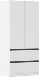 rauch COSTA Drehtürenschrank | Weiß