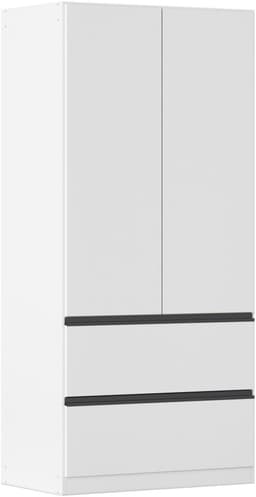 rauch COSTA Drehtürenschrank | Weiß
