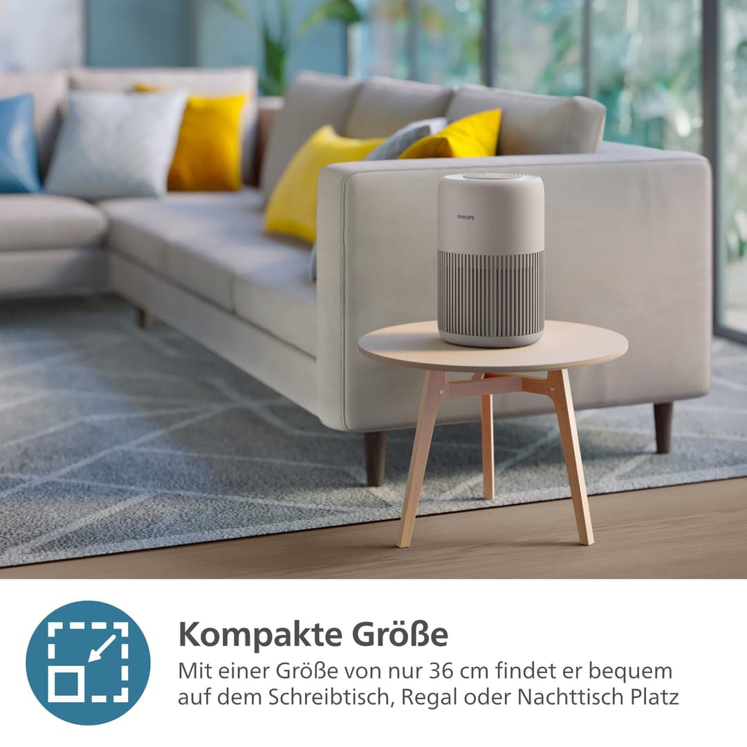 Philips Luftreiniger PureProtect Mini 900 Series | Grau