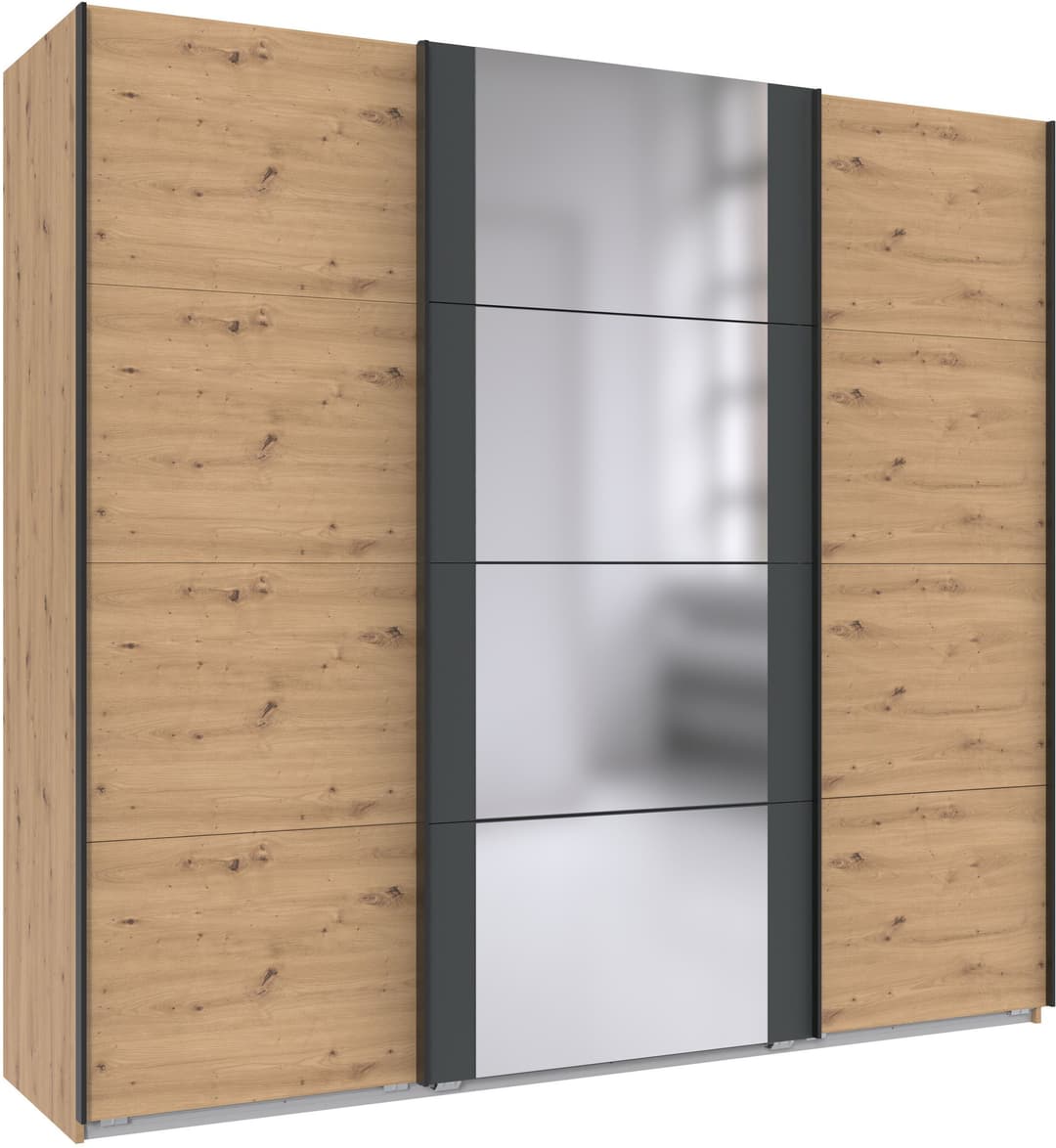 Wimex Schwebetürenschrank Bern | Holztöne