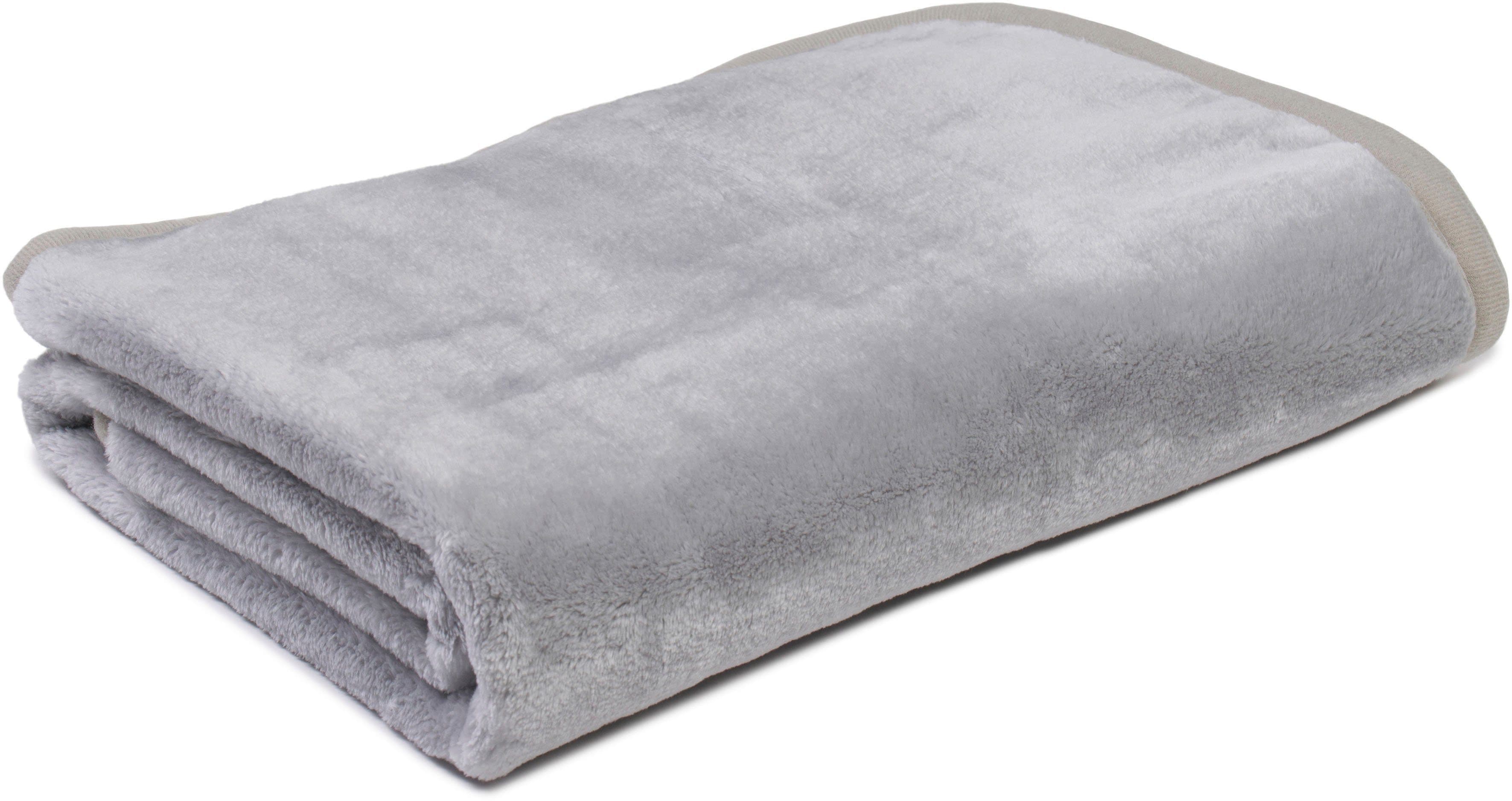 Kinderdecke Premium Cashmerefeeling | Grau