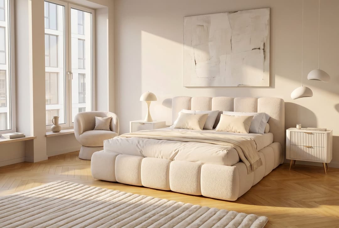 Home affaire Polsterbett MERLINDA | Beige