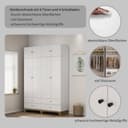 OTTO home Kleiderschrank Oslo | Weiß 3