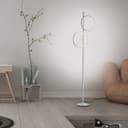 JUST LIGHT Stehlampe MINI RITUS | Silber 2