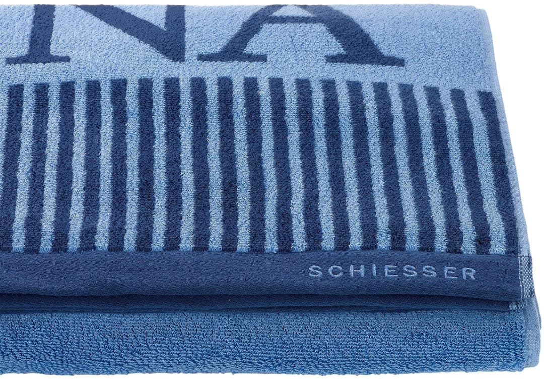 Schiesser Saunatuch Rom | Blau