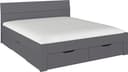 rauch FLEXX Bett mit Stauraum | Grau